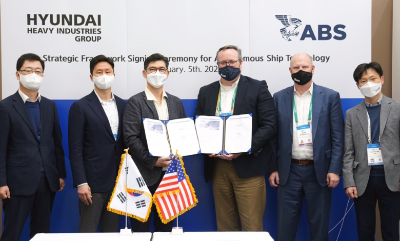 ABS i HHI będą współpracować nad szeregiem projektów mających na celu rozwój i integrację technologii autonomicznych statków
