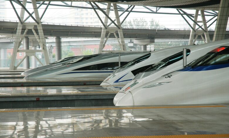 Supernowoczesny chiński pociąg