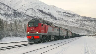 Koleje Rosyjskie chcą zwiększyć liczbę pociągów z węglem w portach