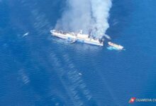 Pożar włoskiego promu w okolicy greckiej wyspy Korfu został opanowany, jednak wciąż trwają poszukiwania zaginionych pasażerów.