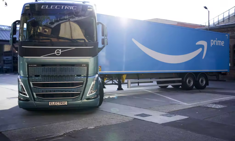 Volvo Trucks dostarczy Amazon 20 elektrycznych ciężarówek