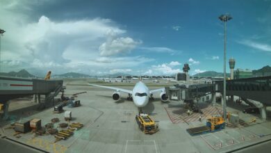 Hongkong odnotowuje 25% spadek frachtu lotniczego