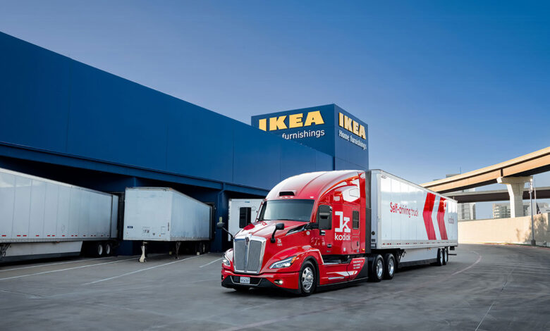 Ikea testuje dostawy autonomiczną ciężarówką w Stanach Zjednoczonych