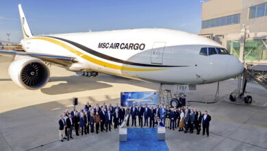 Pierwszy komercyjny lot MSC Air Cargo. Boeing przyleciał do Belgii
