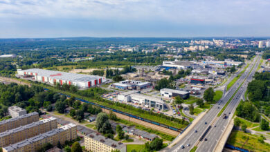 obiekt logistyczny w Katowicach
