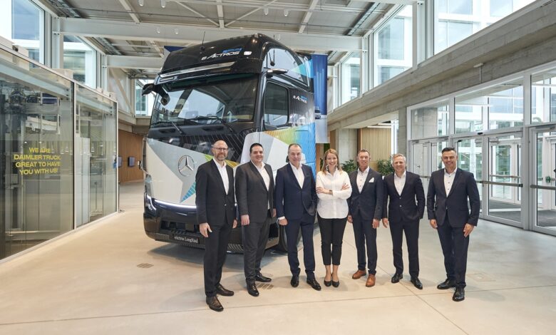 Tevex Logistics zamawia samochody ciężarowe eActros LongHaul