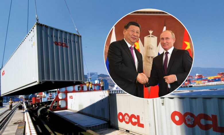 Największa chińska firma logistyczna wstrzymała dostawy do Rosji