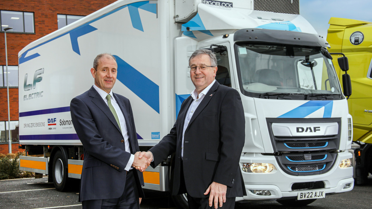 Asset Alliance Group zamawia elektryczne ciężarówki od firmy DAF