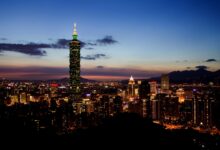 Zamknięta przestrzeń powietrzna nad Tajwanem