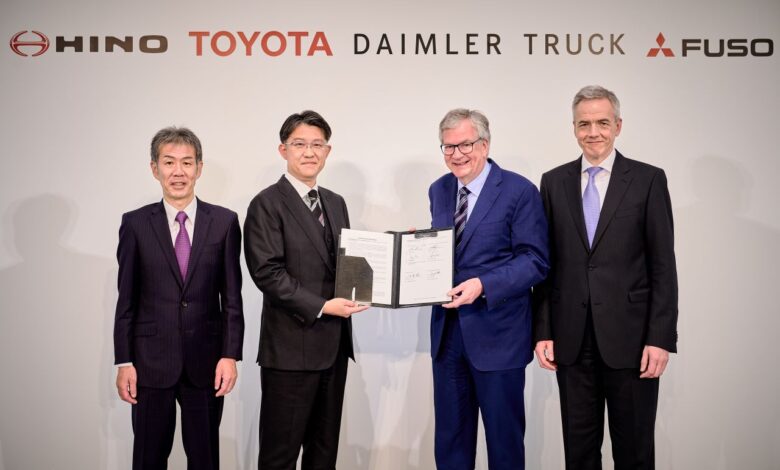 Daimler Truck i Toyota planują połączenie japońskich jednostek