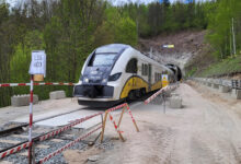 Wielka Katarzyna drąży szeroki tunel kolejowy na Dolnym Śląsku