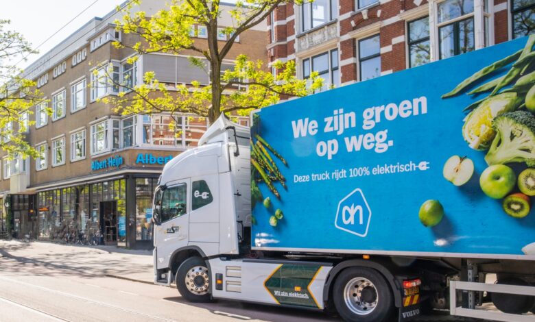 Sieć handlowa Albert Heijn stawia na ciężarówki elektryczne