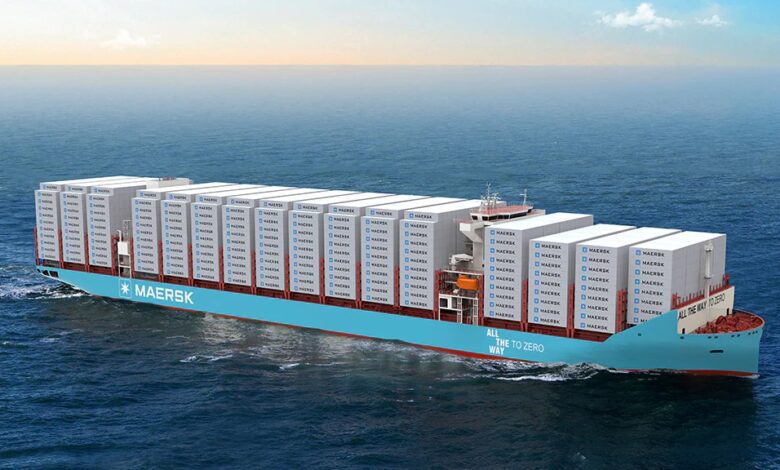 Maersk zamawia kolejne kontenerowce napędzane metanolem
