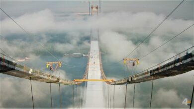 Otwarto trzeci najdłuższy wiszący most w Europie. Co za gigant!