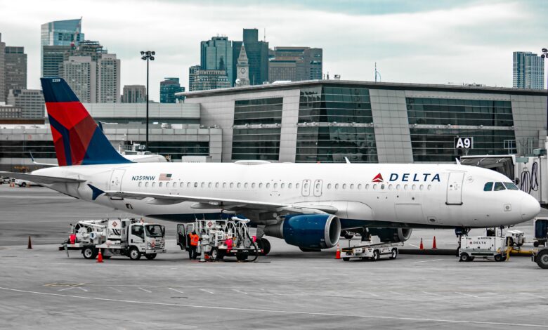 Turbulencje na pokładzie samolotu Delta Air Lines