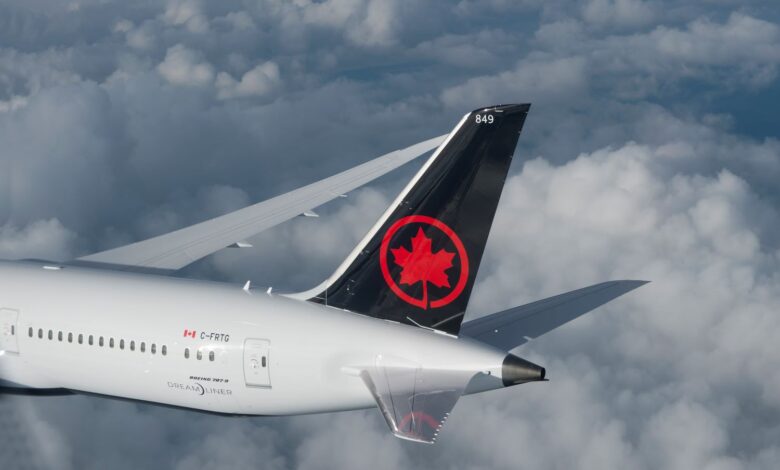 Air Canada anulowała swoje zamówienie na frachtowce Boeing