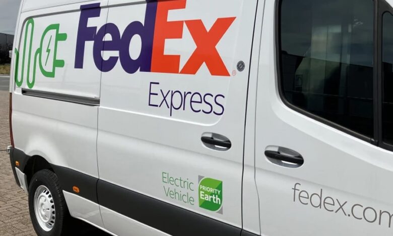 FedEx rozbudowuje brytyjską flotę o elektryczne dostawczaki