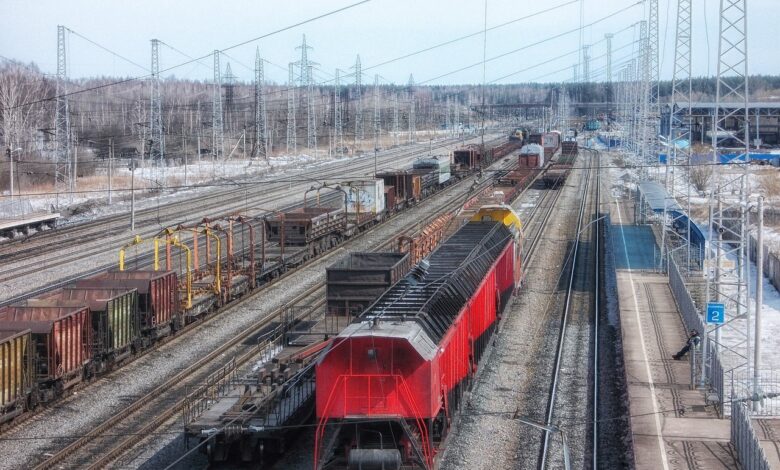 Koleje Rosyjskie notują spowolnienie w transporcie towarowym