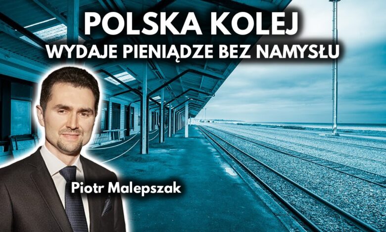 Malepszak: Polska kolej jest niegospodarna. Pieniądze trafiają w złe miejsca