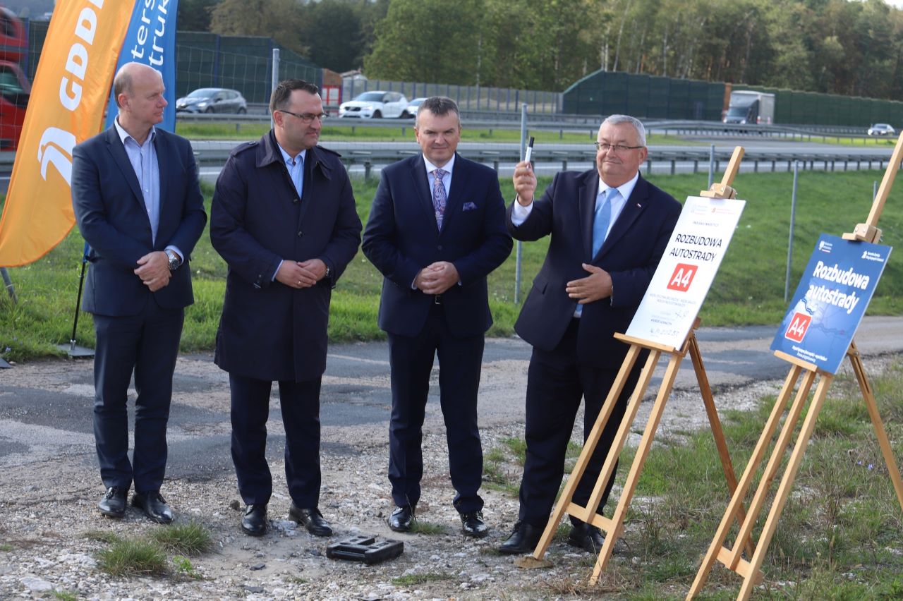 Inwestycja na trasie Kraków-Katowice. Autostrada A4 zostanie poszerzona