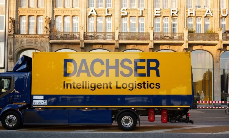 DACHSER wprowadza kolejne bezemisyjne dostawy w centrum Hamburga