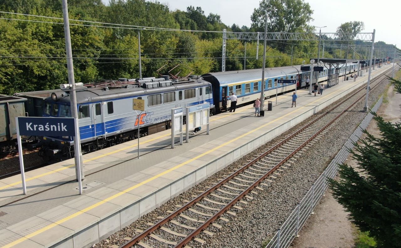 Nowa stacja kolejowa w Łagiewnikach już otwarta. W tych pod Lublinem