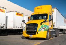 Północnoamerykańskie DHL otrzymuje pierwsze elektryczne ciężarówki