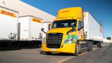 Północnoamerykańskie DHL otrzymuje pierwsze elektryczne ciężarówki
