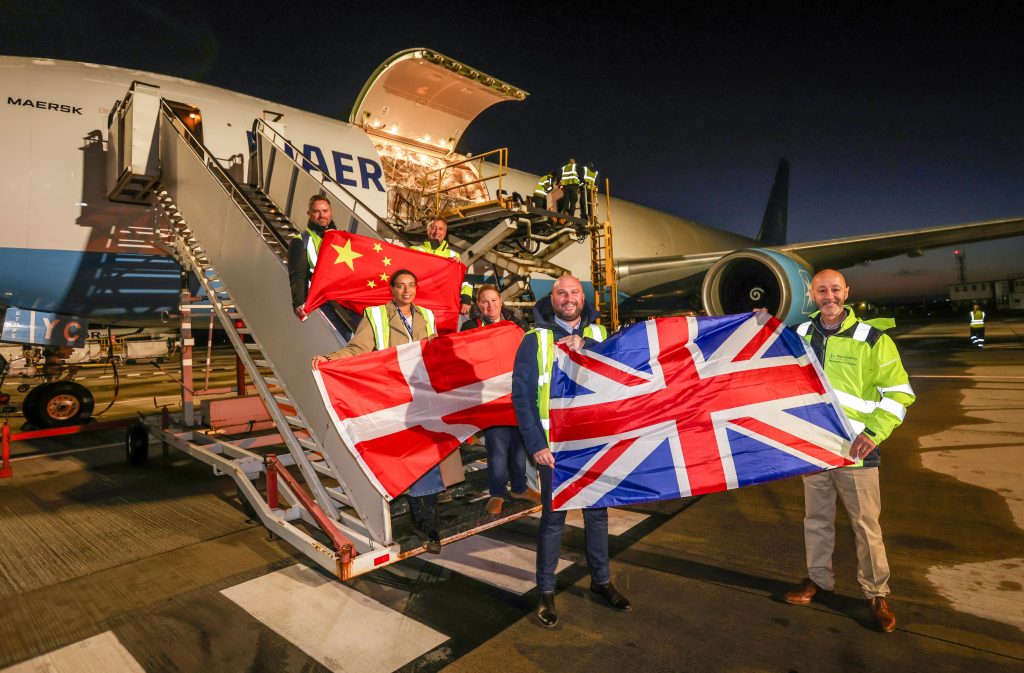 Maersk Air Cargo testuje nowe połączenie lotnicze z Chin