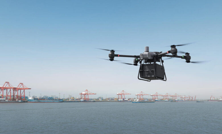 Chiński gigant rozpoczyna globalną sprzedaż dronów dostawczych