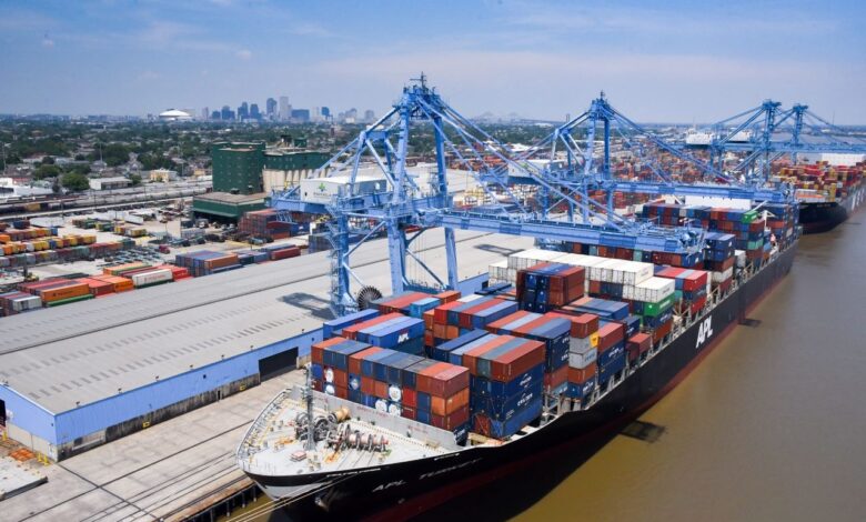 Port w Nowym Orleanie z giga-dotacją na terminal kontenerowy