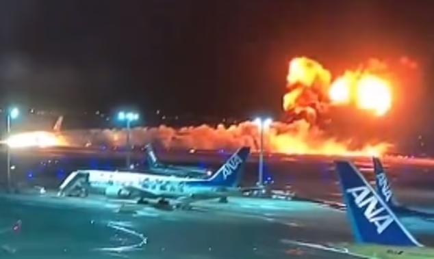 Katastrofa samolotu Japan Airlines na lotnisku Haneda w Tokio