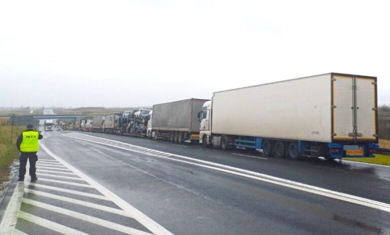 Strajk na granicy z Ukrainą został wstrzymany