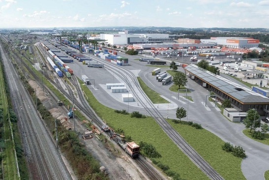 Austriacki RCG modernizuje terminal intermodalny w Wels
