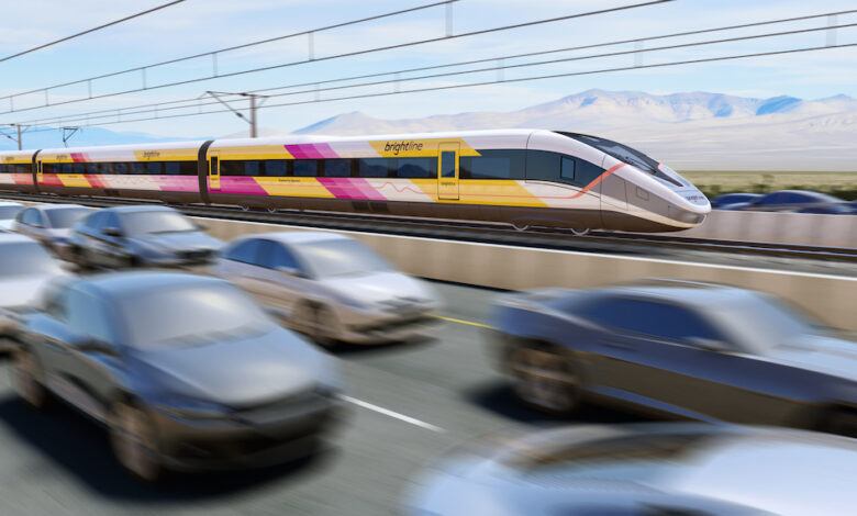 USA: Brightline West kolej dużych prędkosci w USA na trasie Los Angeles - Las Vegas