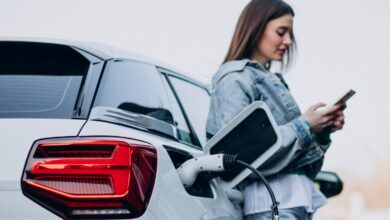 Chińskie auta elektryczne transport drogowy samochód elektryczny ładowanie pojazdu elektrycznego ładowarka