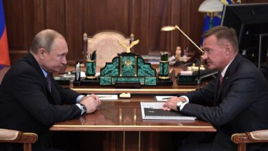Rosyjski minister transportu Roman Starowojt Władimir Putin