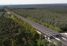 zadaszona autostrada Czechy transport drogowy