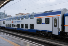 Intercity piętrowe wagony z Austrii