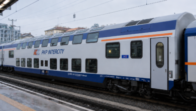 Intercity piętrowe wagony z Austrii