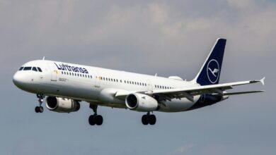 Lufthansa loty transport lotniczy samolot