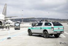 Wtargnął na płytę lotniska samolot lotnisko